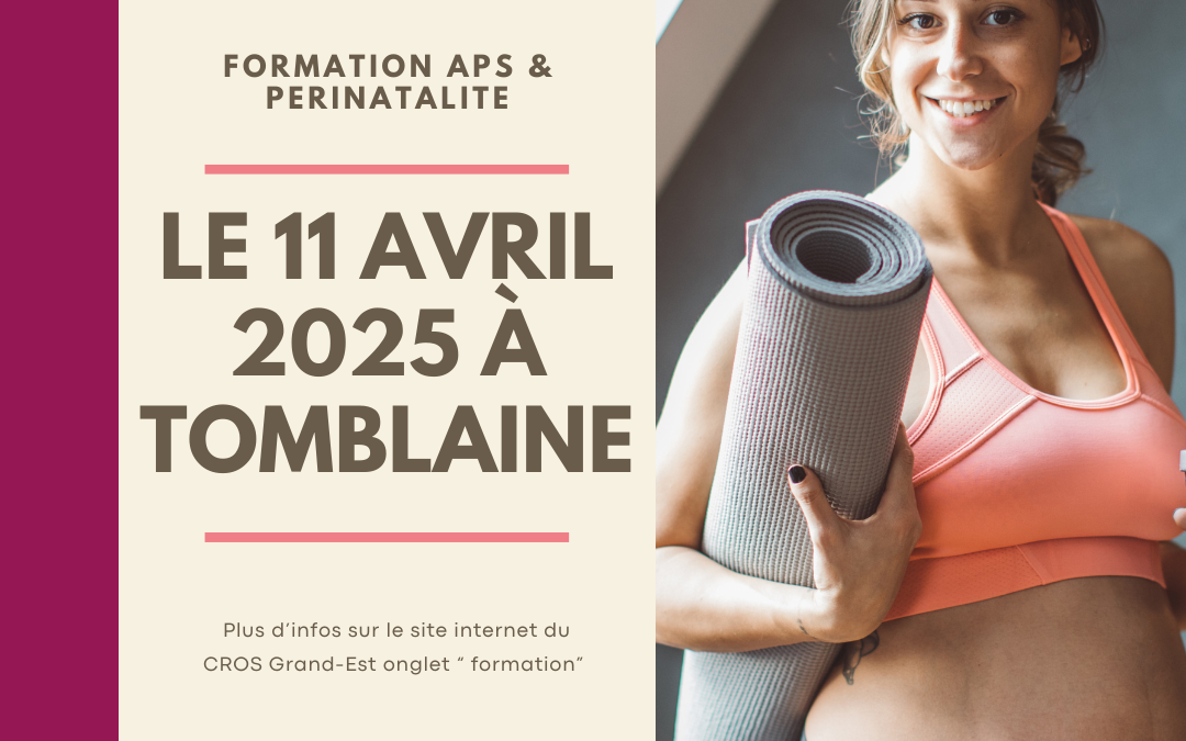 📢 Formation : APS & Périnatalité